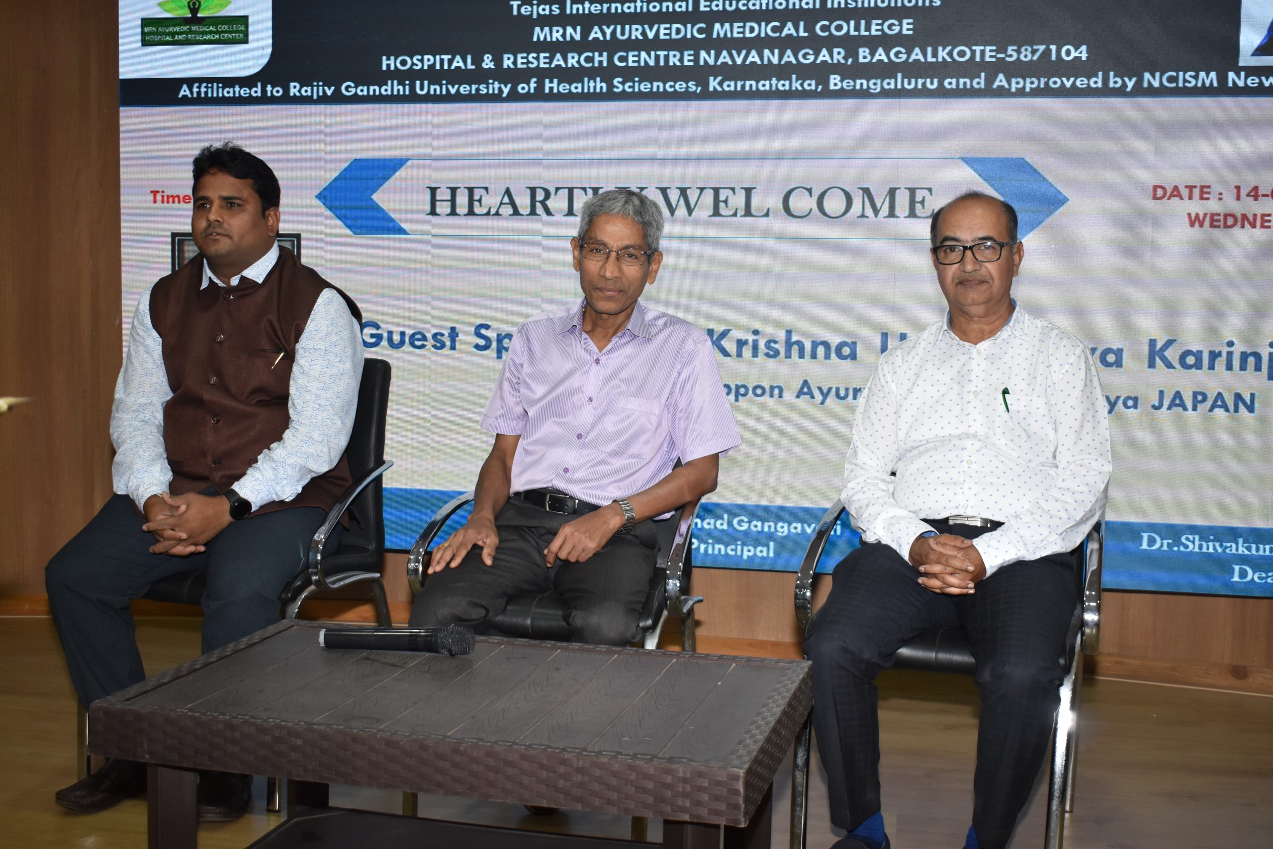 Ayurveda Guest Lecture by Dr.Krishna U K